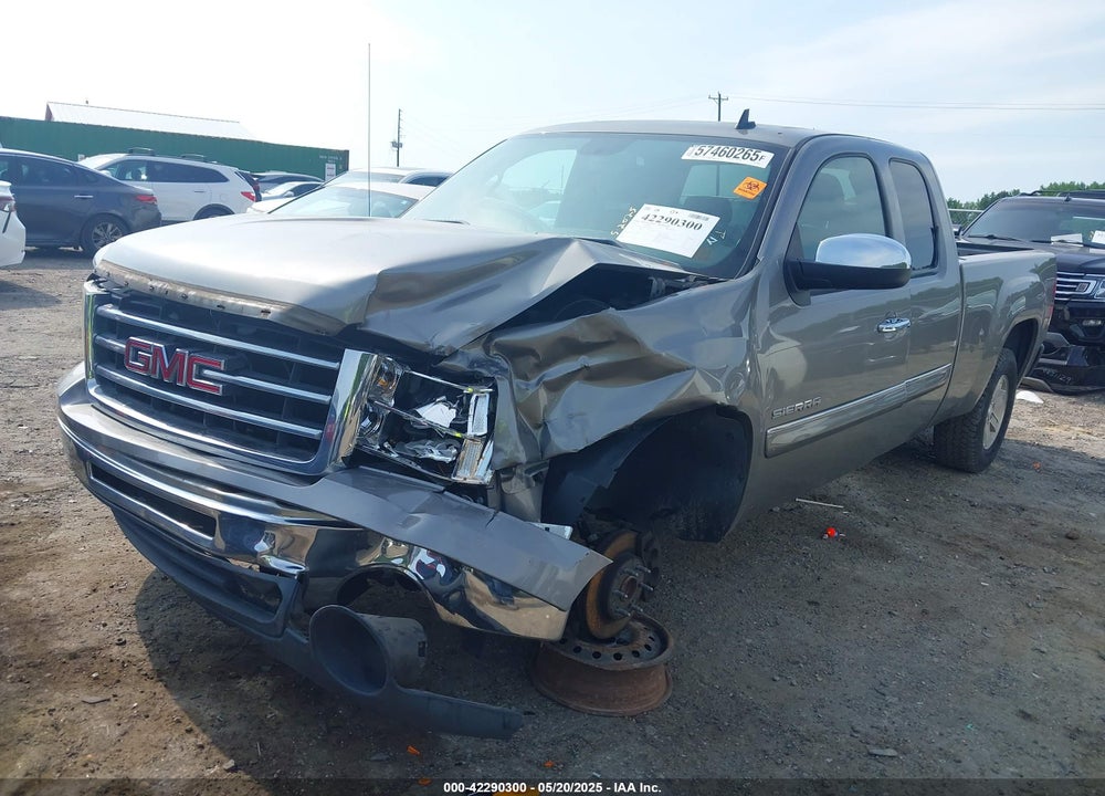 2013 GMC SIERRA 1500 SLE VIN: 1GTR1VE07DZ314689