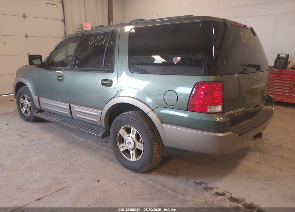 2003 FORD EXPEDITION EDDIE BAUER VIN: 1FMFU18L03LA98352