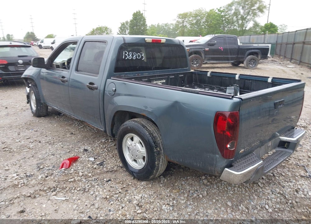 2006 CHEVROLET COLORADO LT VIN: 1GCCS138168138803