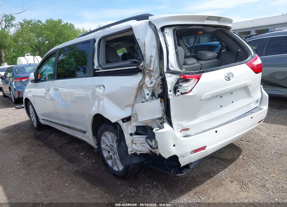 2015 TOYOTA SIENNA VIN: 5TDDK3DC9FS119513