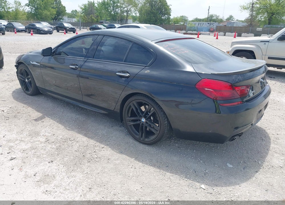 2015 BMW 6 SERIES VIN: WBA6B4C58FD761070