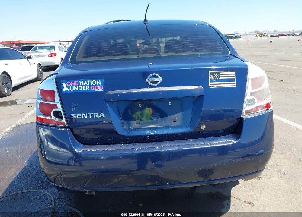 2008 NISSAN SENTRA VIN: 3N1AB61E68L757899