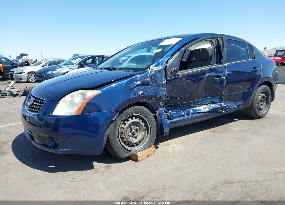 2008 NISSAN SENTRA VIN: 3N1AB61E68L757899
