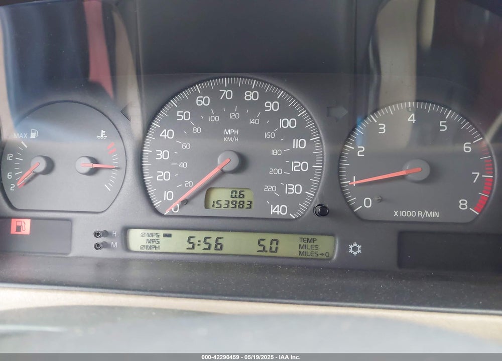 2000 VOLVO V70 SE VIN: YV1LW61J3Y2655897