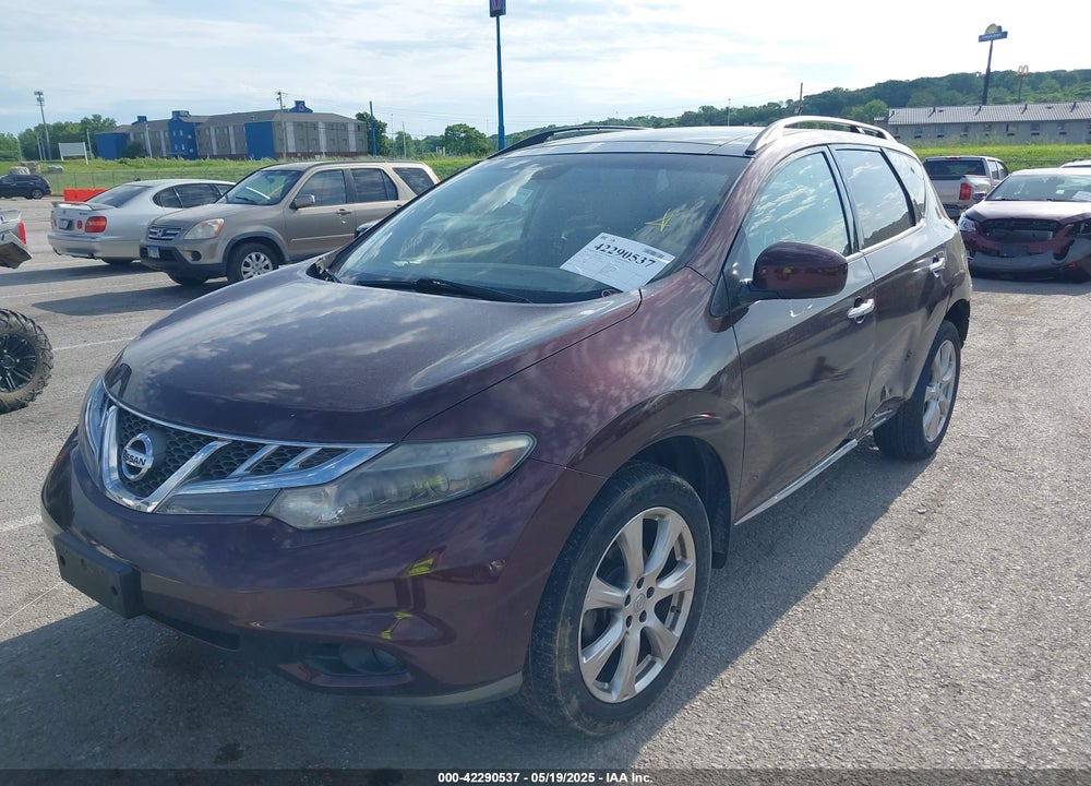 2014 NISSAN MURANO VIN: JN8AZ1MW9EW506076