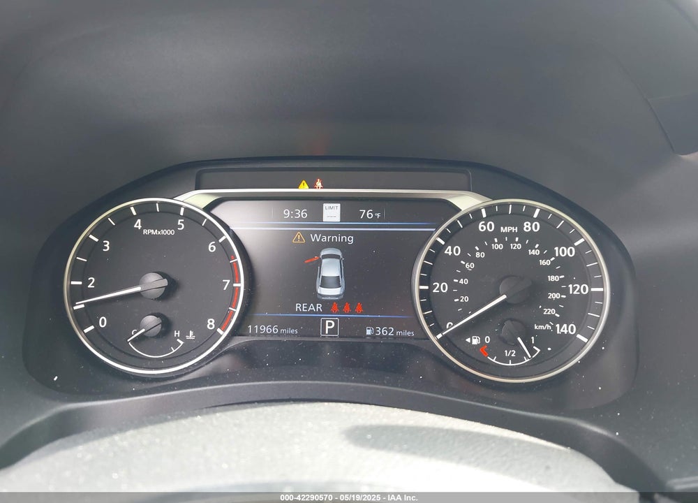 2024 NISSAN ALTIMA SV FWD VIN: 1N4BL4DV4RN375988