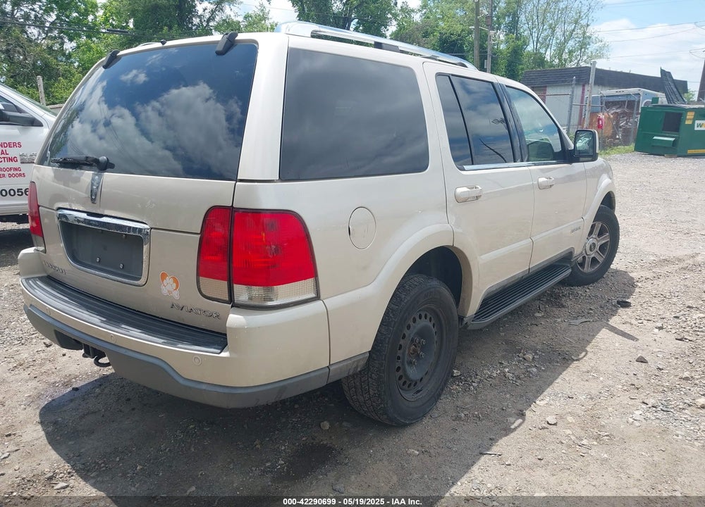 2005 LINCOLN AVIATOR VIN: 5LMEU88H85ZJ14746