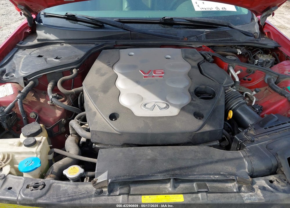 2003 INFINITI G35 BASE W/LEATHER VIN: JNKCV54E63M223835