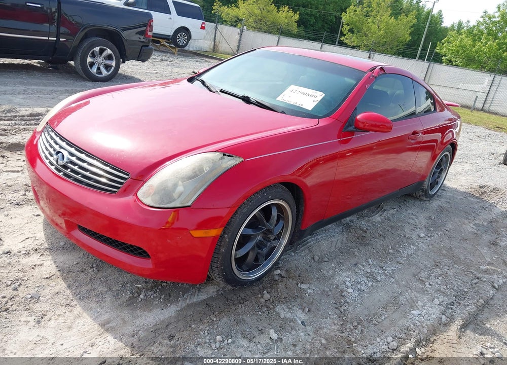 2003 INFINITI G35 BASE W/LEATHER VIN: JNKCV54E63M223835