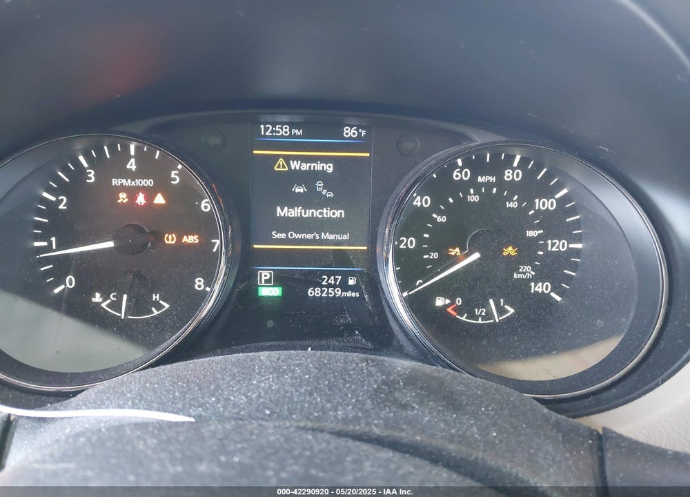 2020 NISSAN ROGUE VIN: JN8AT2MT6LW004541