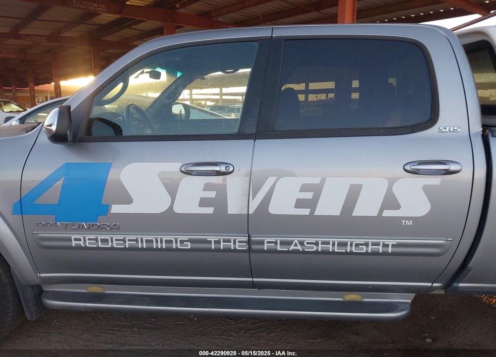 2005 TOYOTA TUNDRA SR5 V8 VIN: 5TBET34115S492326