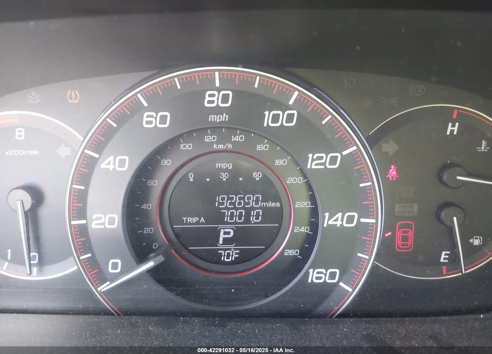 2014 HONDA ACCORD VIN: 1HGCR2F53EA127703