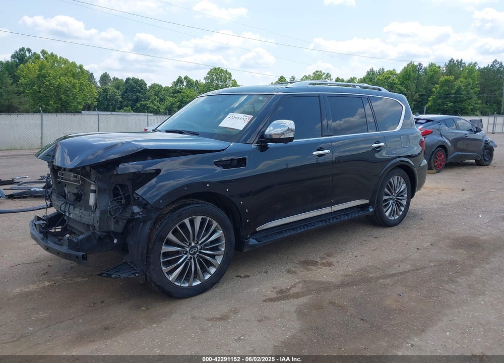 2021 INFINITI QX80 SENSORY AWD VIN: JN8AZ2BE4M9269915