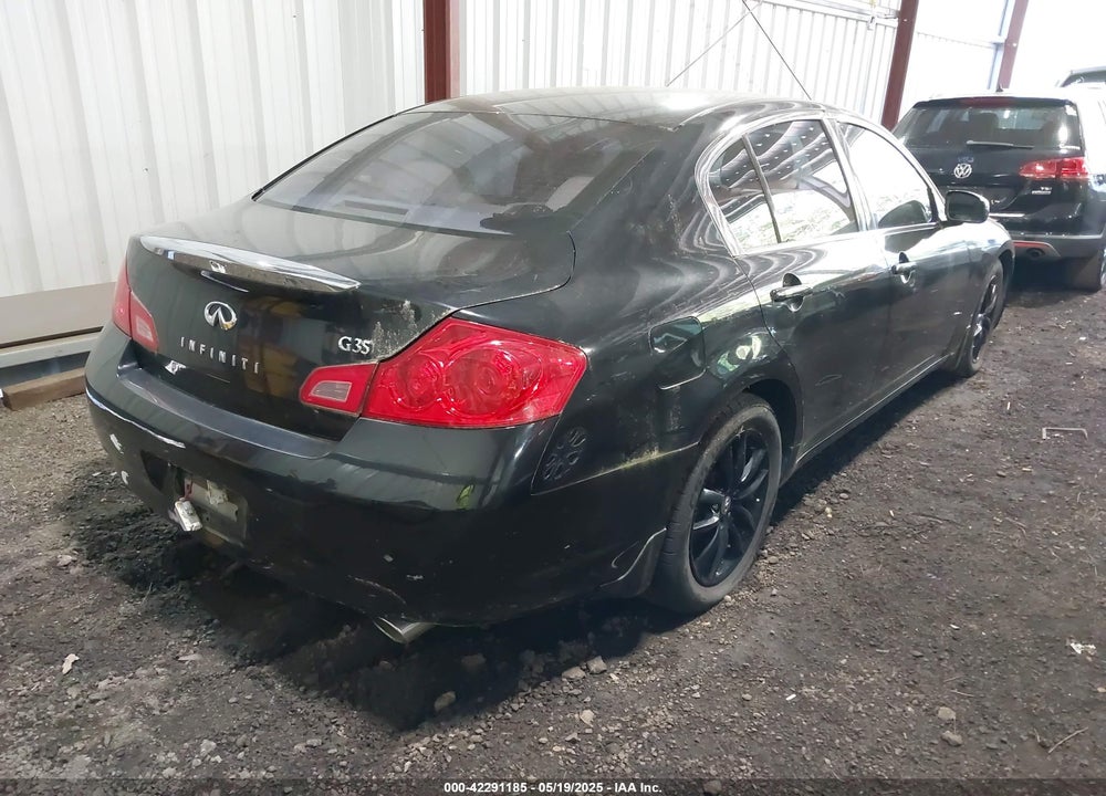 2007 INFINITI G35 JOURNEY VIN: JNKBV61E57M719737