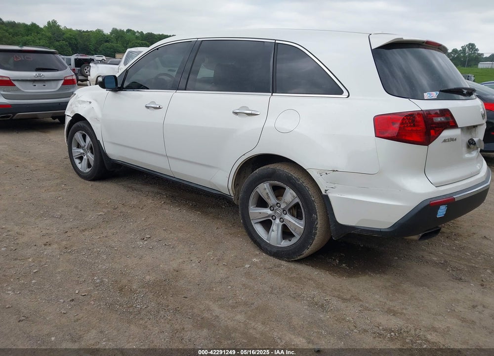 2011 ACURA MDX VIN: 2HNYD2H41BH511316