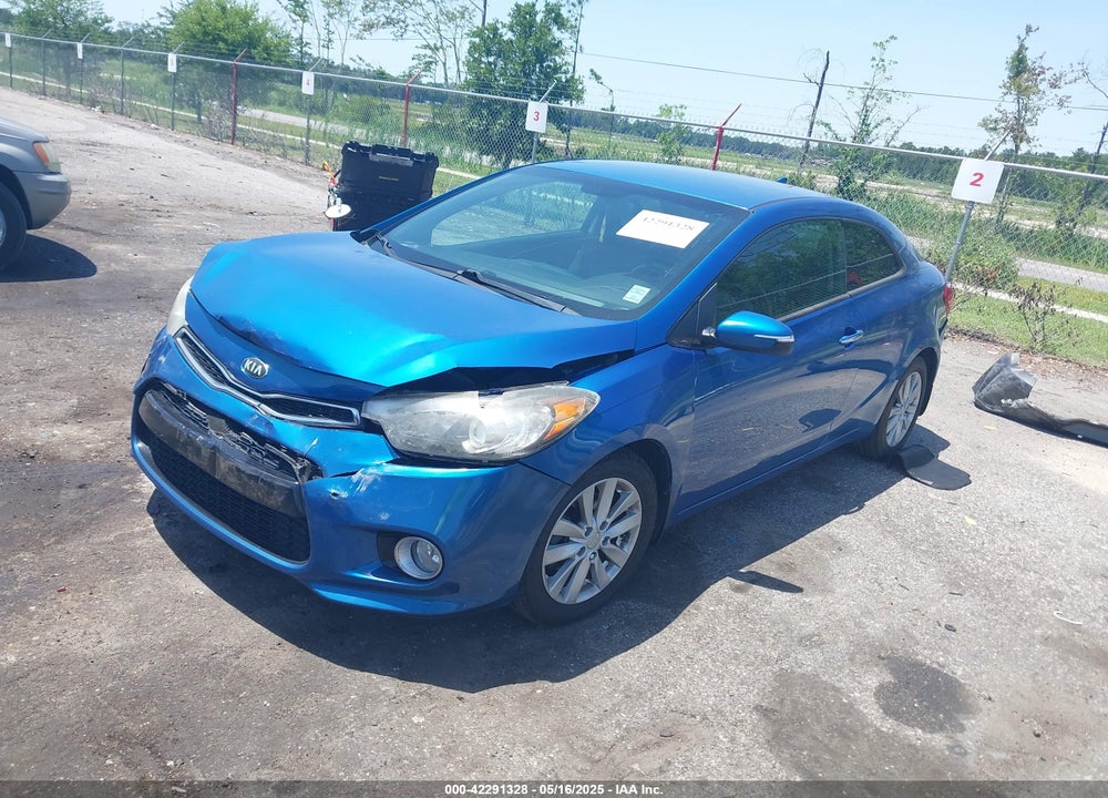 2014 KIA FORTE KOUP VIN: KNAFX6A84E5215367