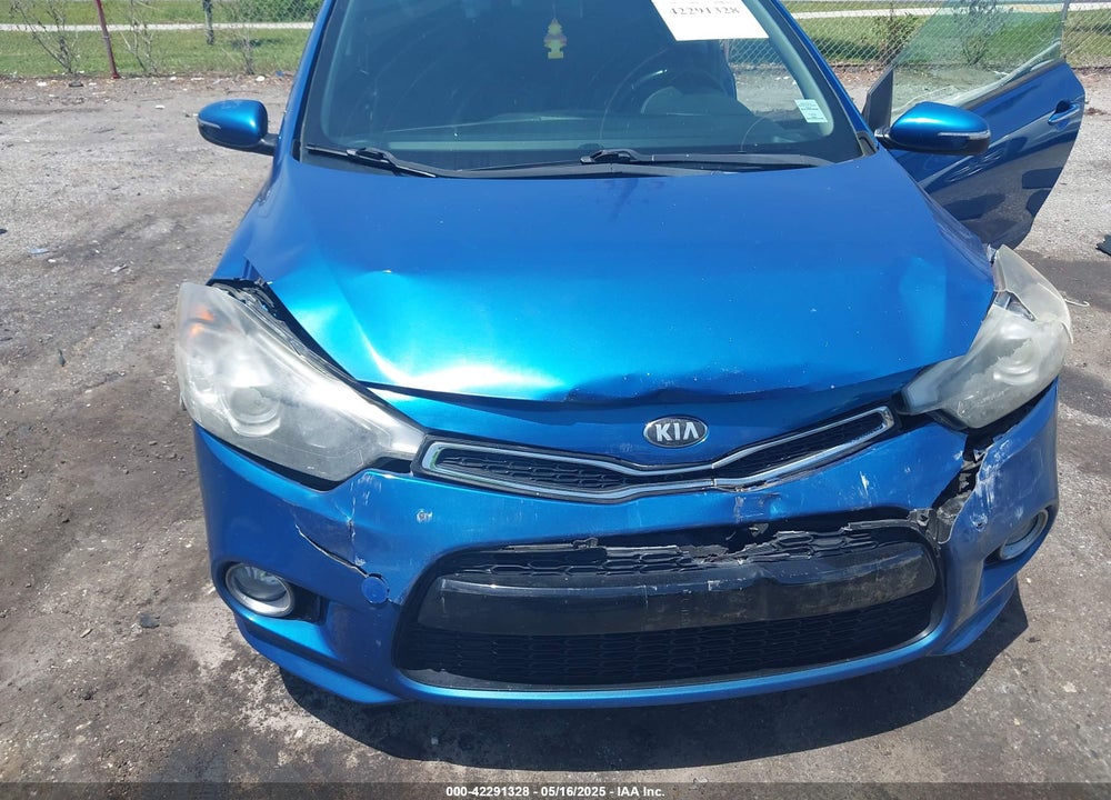 2014 KIA FORTE KOUP VIN: KNAFX6A84E5215367
