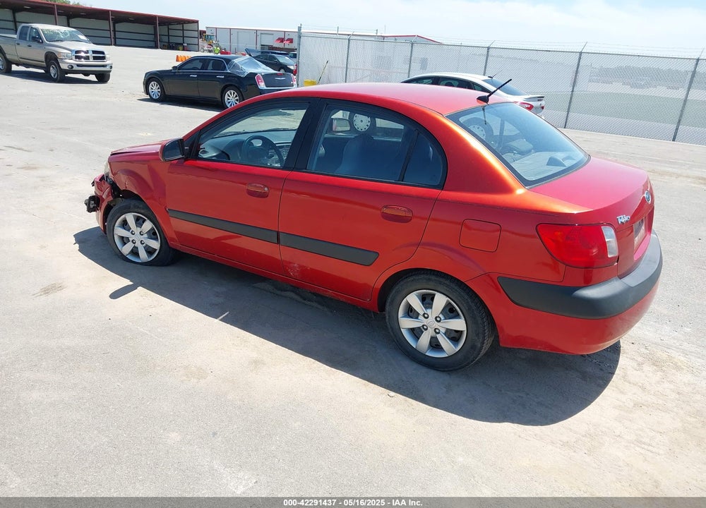 2008 KIA RIO VIN: KNADE123X86386741