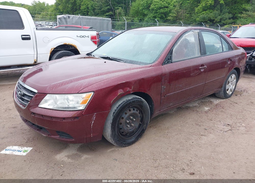 2009 HYUNDAI SONATA GLS VIN: 5NPET46C89H465986