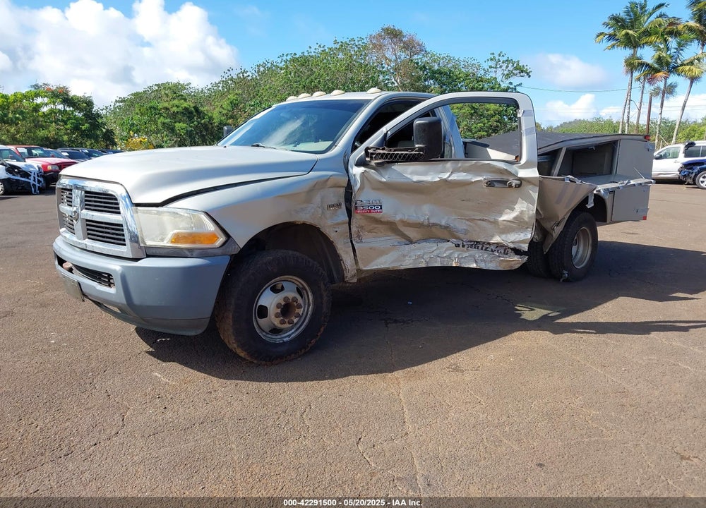 2011 RAM 3500 HD CHASSIS ST/SLT VIN: 3D6WF4ET5BG503793