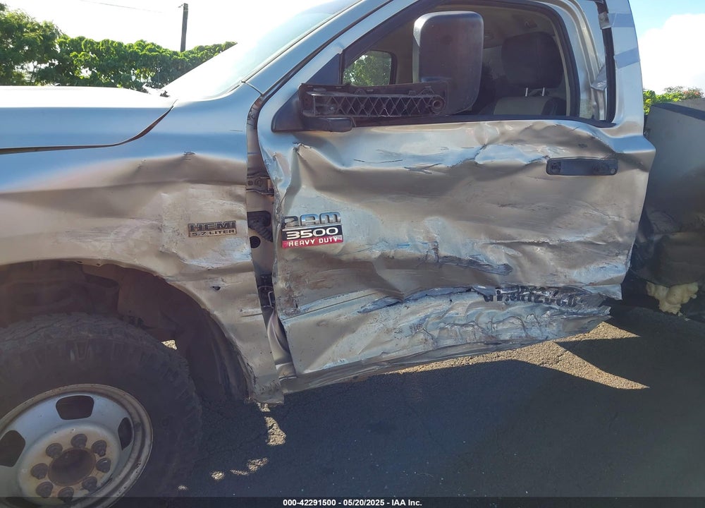 2011 RAM 3500 HD CHASSIS ST/SLT VIN: 3D6WF4ET5BG503793