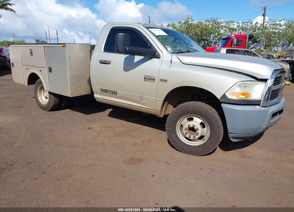 2011 RAM 3500 HD CHASSIS ST/SLT VIN: 3D6WF4ET5BG503793