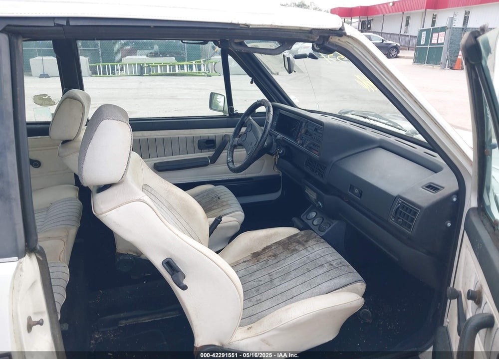 1987 VOLKSWAGEN CABRIOLET VIN: WVWCA0155HK004159