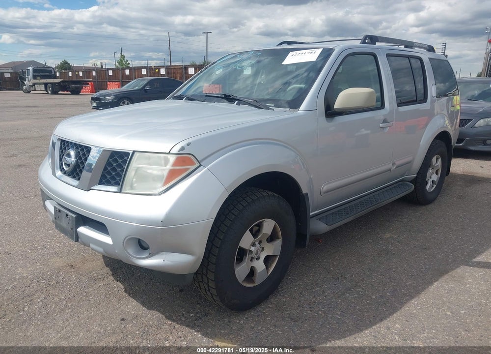 2007 NISSAN PATHFINDER SE VIN: 5N1AR18U47C630227