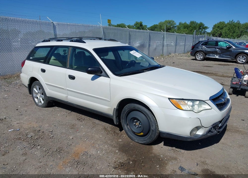 2008 SUBARU OUTBACK 2.5I VIN: 4S4BP61C487301885
