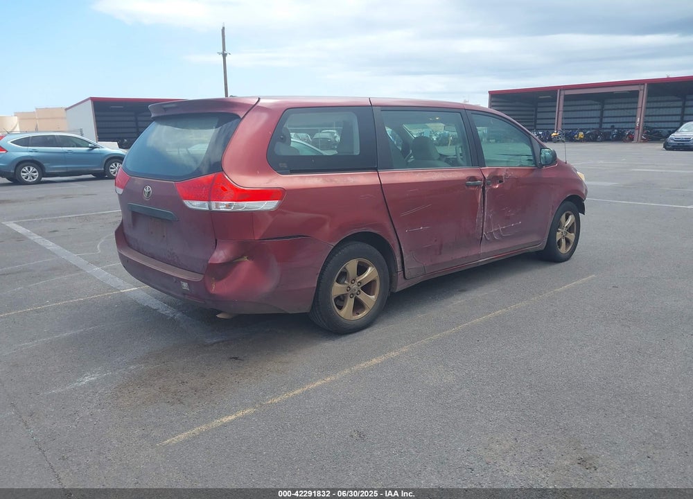 2012 TOYOTA SIENNA VIN: 5TDZK3DC5CS195229