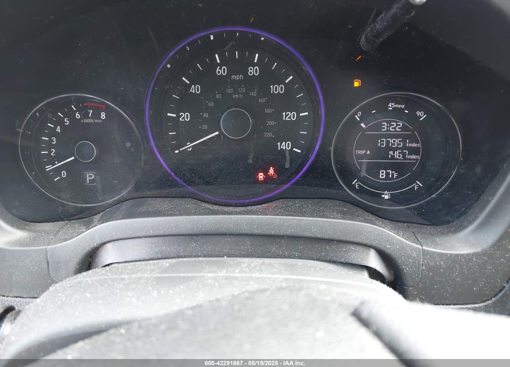 2016 HONDA HR-V VIN: 3CZRU5H54GM735719