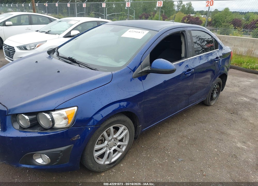 2012 CHEVROLET SONIC VIN: 1G1JC5SH1C4207756