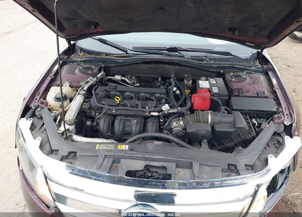 2012 FORD FUSION S VIN: 3FAHP0GA7CR249581