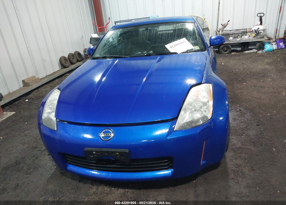 2005 NISSAN 350Z TOURING VIN: JN1AZ34D05M602229