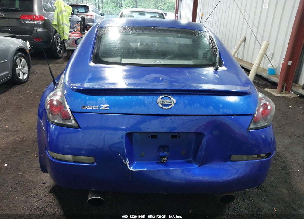2005 NISSAN 350Z TOURING VIN: JN1AZ34D05M602229