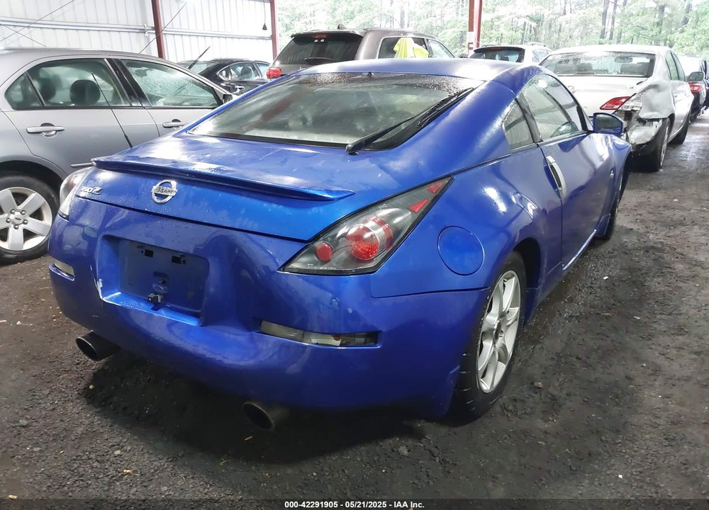2005 NISSAN 350Z TOURING VIN: JN1AZ34D05M602229
