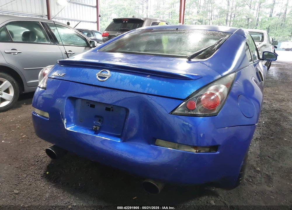 2005 NISSAN 350Z TOURING VIN: JN1AZ34D05M602229
