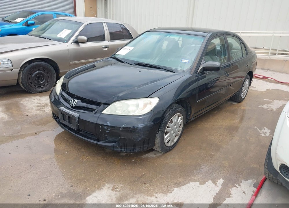 2004 HONDA CIVIC LX VIN: 1HGES16544L015048