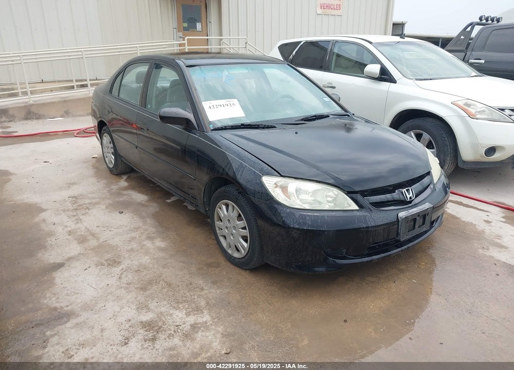 2004 HONDA CIVIC LX VIN: 1HGES16544L015048