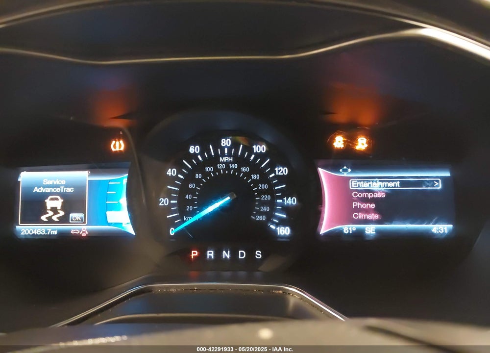 2016 FORD FUSION TITANIUM VIN: 3FA6P0K96GR150907
