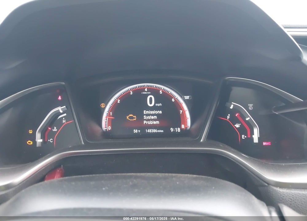 2018 HONDA CIVIC VIN: 2HGFC3A52JH757171