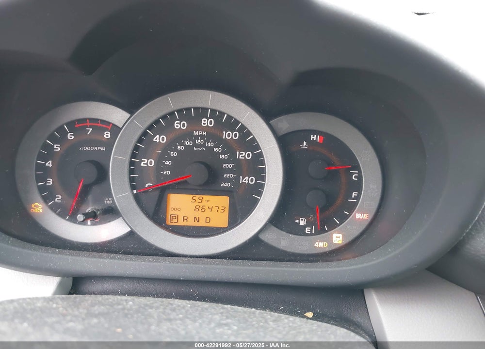 2009 TOYOTA RAV4 BASE V6 VIN: 2T3BK33V69W002534