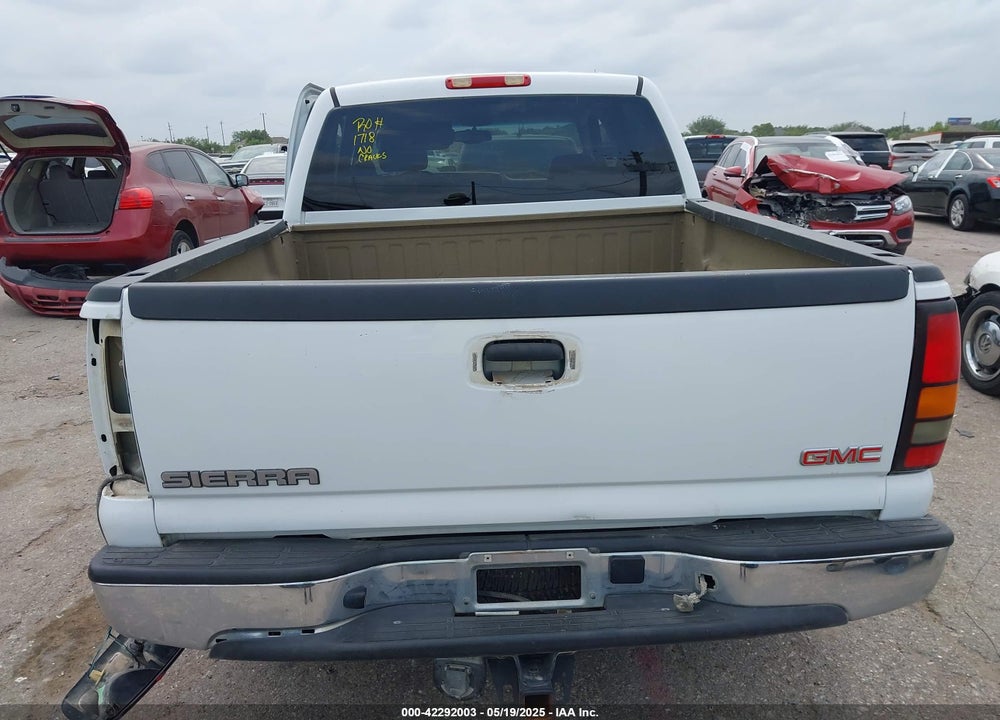 2006 GMC SIERRA 1500 SLT VIN: 2GTEK13T961125359
