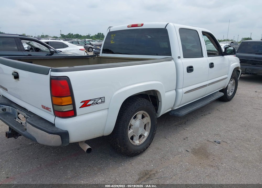 2006 GMC SIERRA 1500 SLT VIN: 2GTEK13T961125359