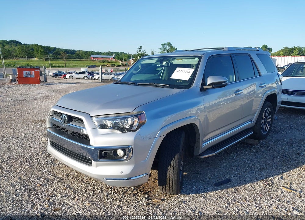 2016 TOYOTA 4RUNNER LIMITED VIN: JTEBU5JR2G5283484