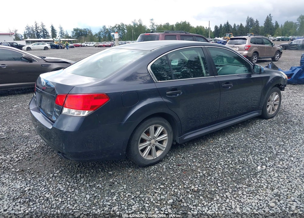 2010 SUBARU LEGACY 2.5I PREMIUM VIN: 4S3BMBG64A3243717
