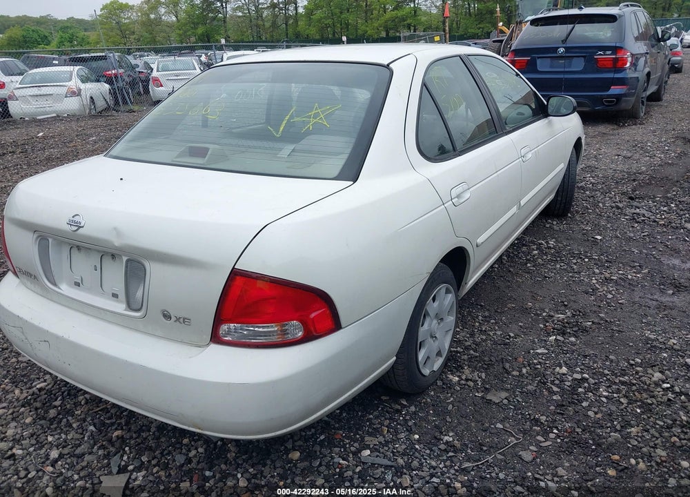 2000 NISSAN SENTRA GXE/XE VIN: 3N1CB51D9YL312454