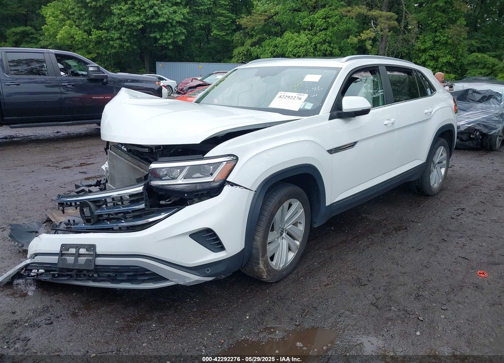2021 VOLKSWAGEN ATLAS CROSS SPORT 3.6L V6 SE W/TECHNOLOGY VIN: 1V2KE2CAXMC202664