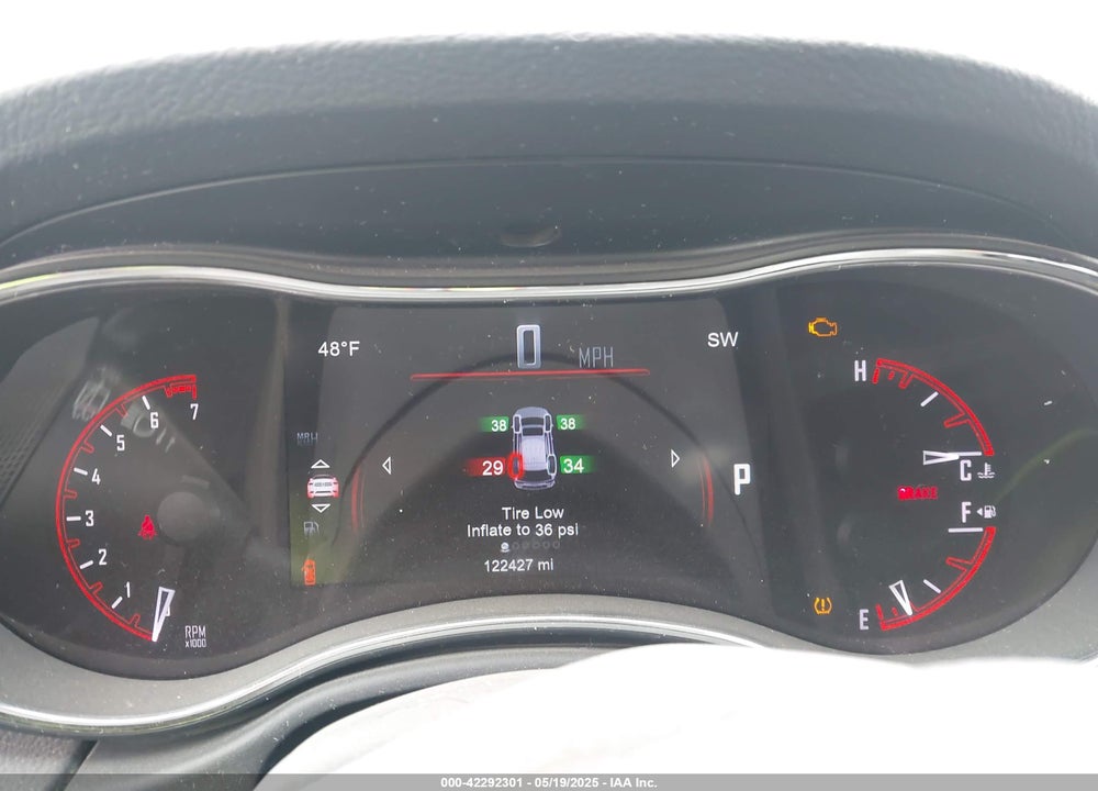 2014 DODGE DURANGO VIN: 1C4RDJAG1EC552075