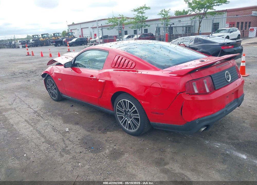 2012 FORD MUSTANG GT PREMIUM VIN: 1ZVBP8CF0C5225865
